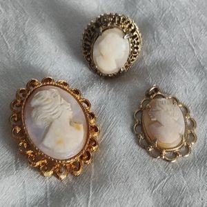 Bundle of Vintage Cameos